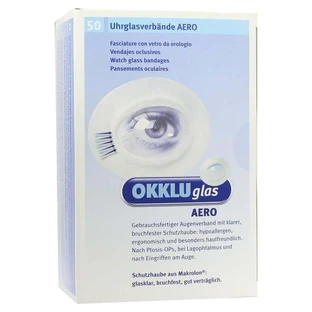 Okkluglas Aero venda de cristal para reloj 50 unid.