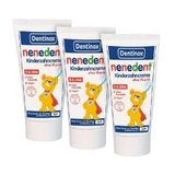 Nenedent children's toothpaste without fluoride 3X50 ml