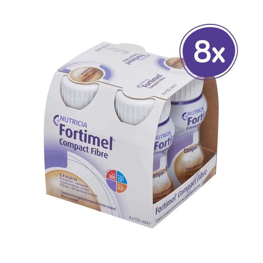 Fortimel Compact Vezel Cappuccino 8X4X125 ml