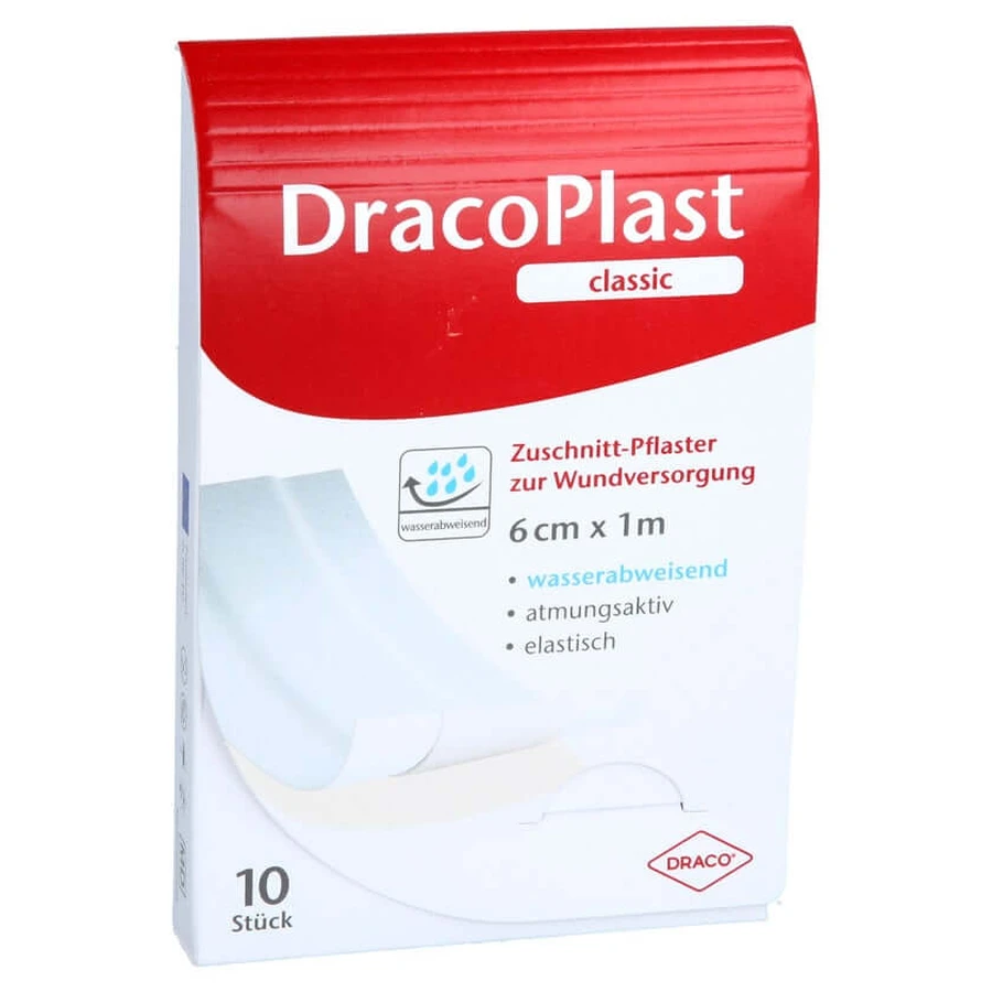 Dracoplast Classic Yeso 6 Cmx1 M Blanco 1 ud.