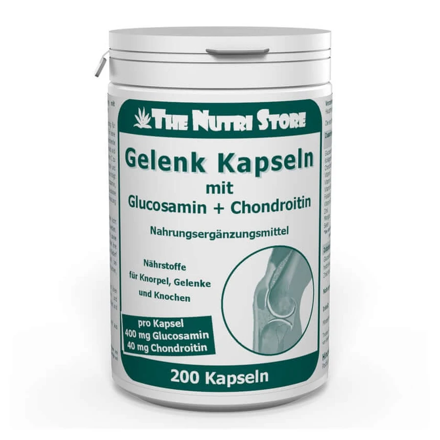 Glucosamine Chondroïtine Gewrichtscapsules 200 Capsules