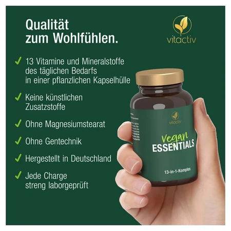 Vegan Essentials Capsules 120 Capsules