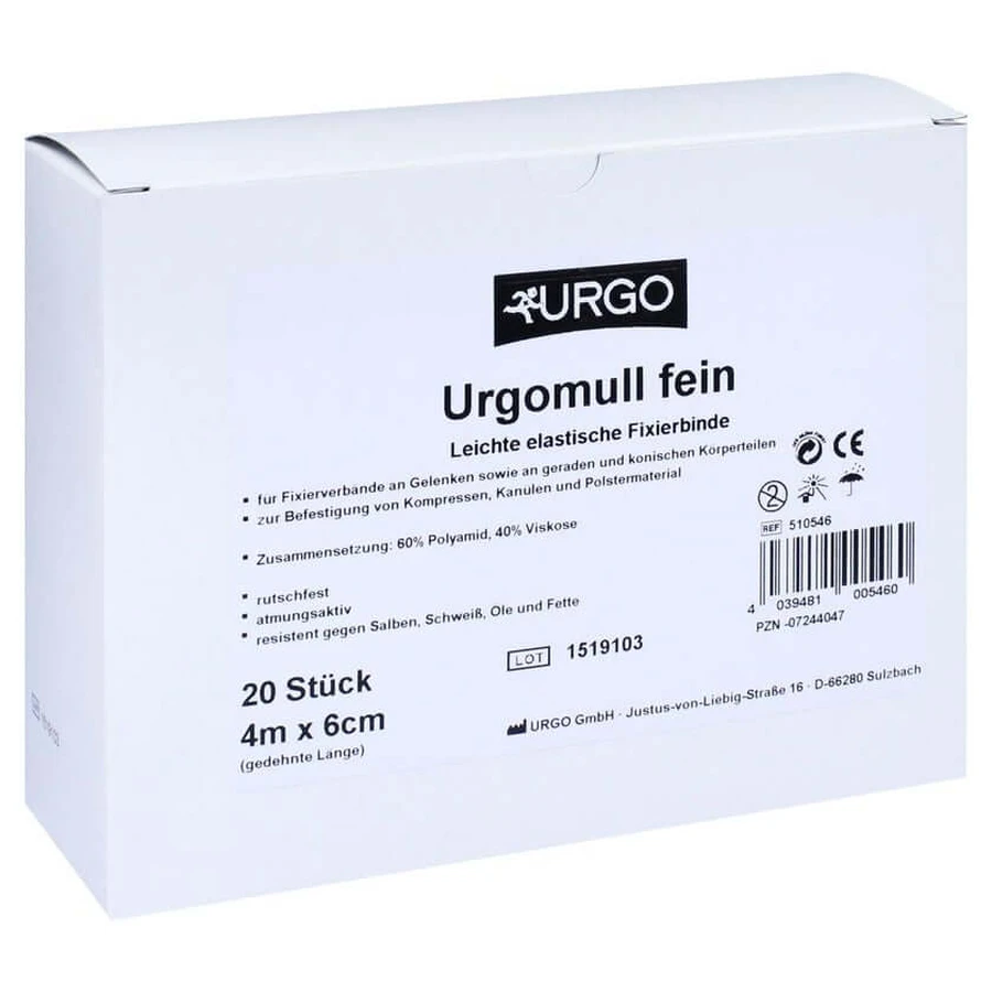Urgomull fein 6 cmx4 m 20 St