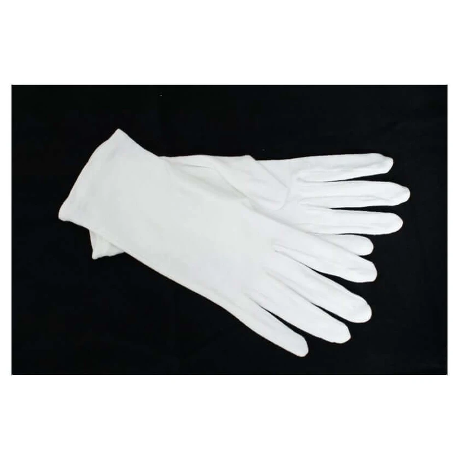 Cotton gloves size L raw white 1 pair 1 pc