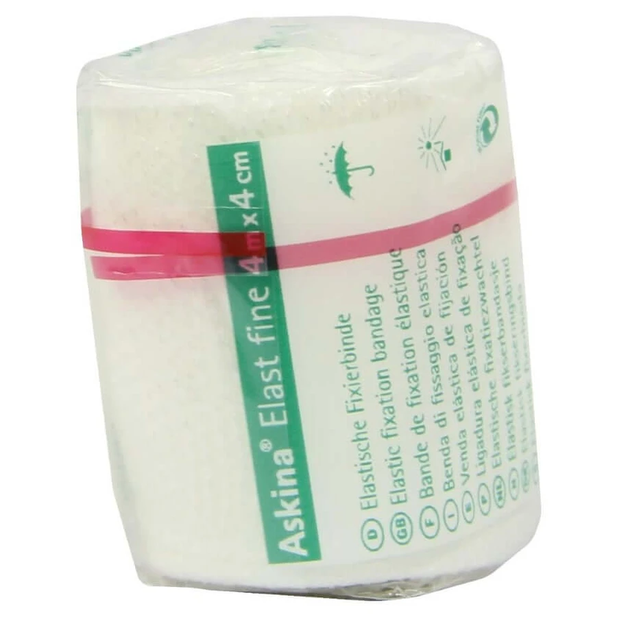 Askina Elast Fine bandage 4 cmx4 m celloph 1 pc