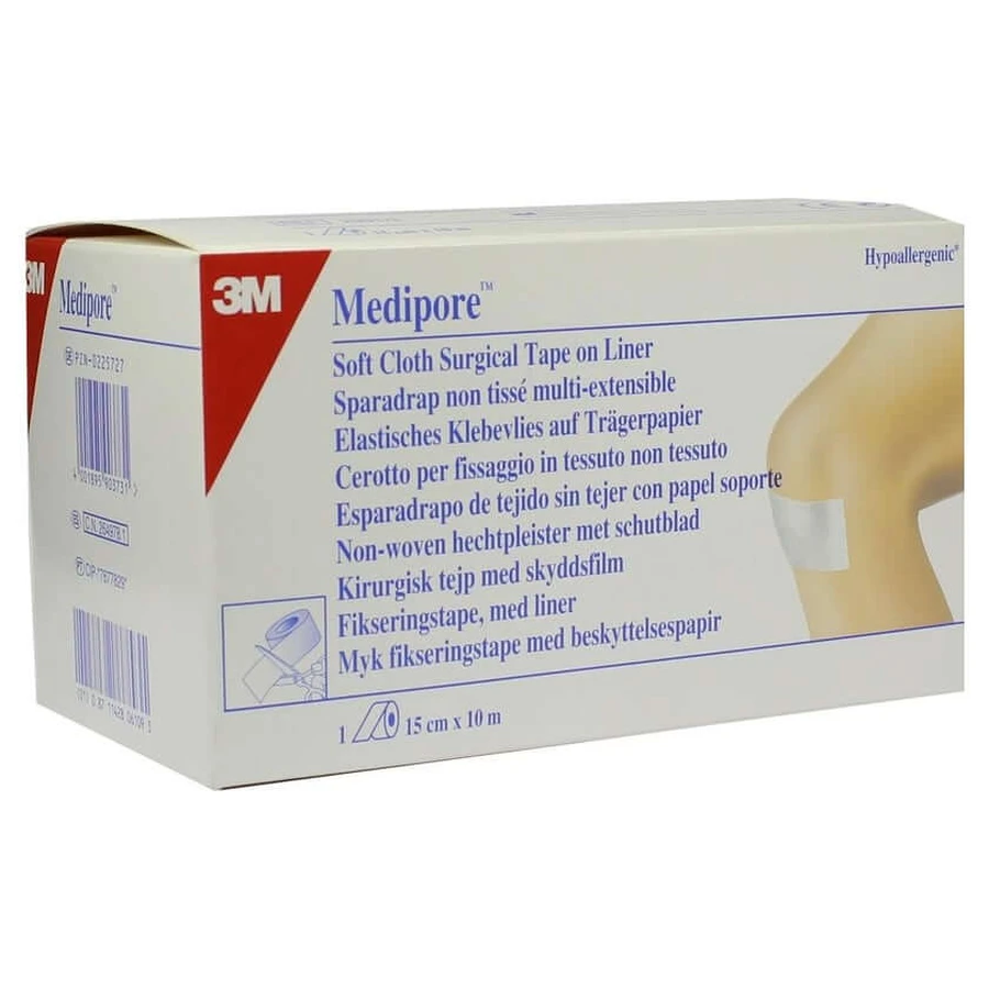 Medipore Fixiervlies Hypoallerg.15cmx10m 1 St