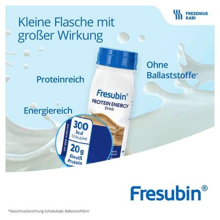 Fresubin Protein Energy DRINK TrinknahrungCappuccino 4X200 ml