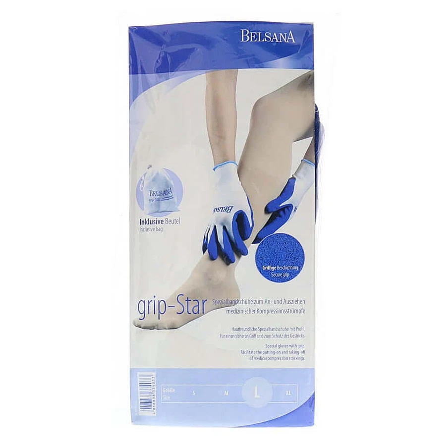 Belsana Grip-star guantes especiales talla L 2 uds.