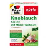 Dubbelhartige knoflookcapsules met maretak+witte doorn+vitamine B1 270 Capsules