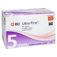 Bd Ultra-fine pen needles 5 Mm 31 G 0.25 Mm 105 pcs
