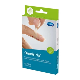 Omnistrip Wundnahtstreifen 6 x 76 mm 2 St
