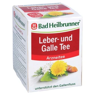 BAD Heilbrunner Leber- und Galletee Filt 8X1,75 g