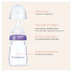 Lansinoh Babyflaschen&naturalwave Sauger S 2x160ml 2 St