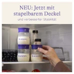 Lansinoh Babyflaschen&naturalwave Sauger S 2x160ml 2 St