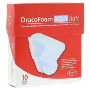Dracofoam Infekt haft Schaumst.Wundauf.7 10 St