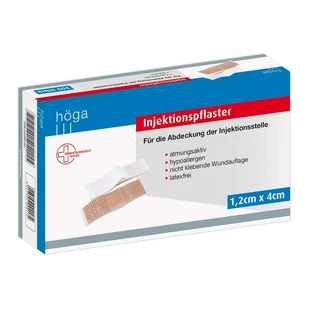 Esparadrapo inyectable hipoalergénico 1,2x4 cm 200 unid.