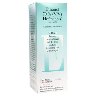 Ethanol 70% V/V Hofmann's 500 ml