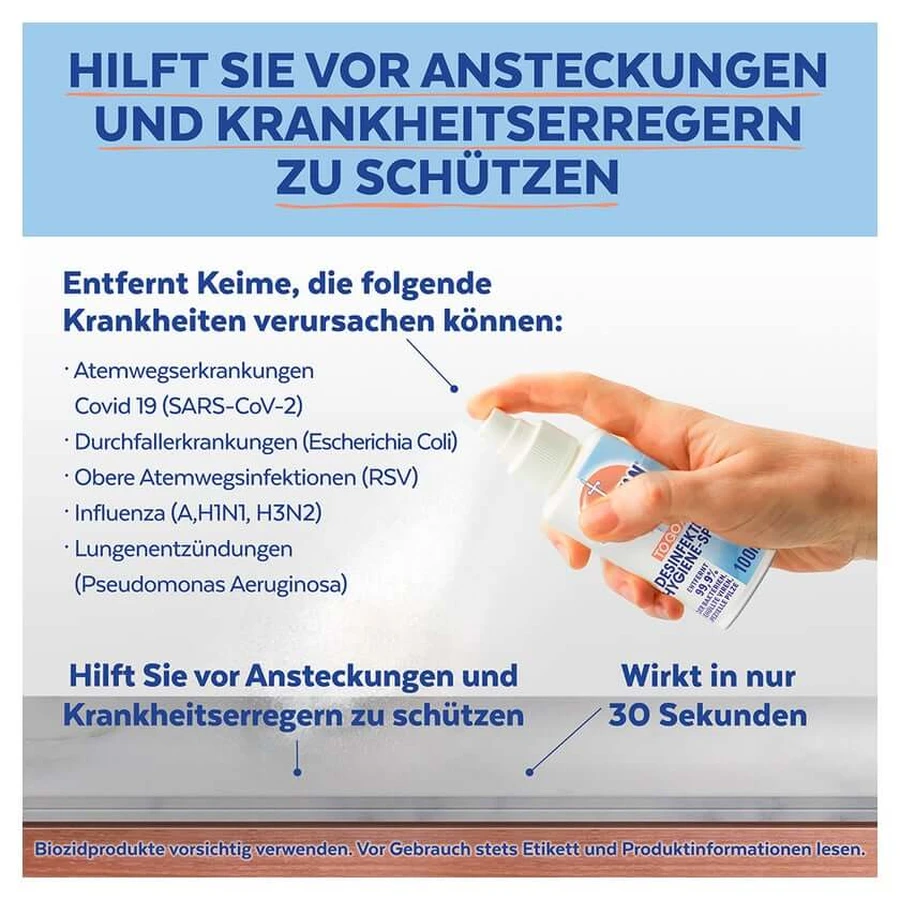 Sagrotan Desinfektionsmittel Hygiene Pum 100 ml