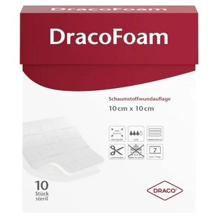 Dracofoam foam wound dressing 10x10 10 pcs.
