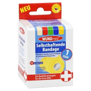 Bandage Selbsthaftend 5 cmx4,5 m farb.so 1 St
