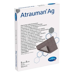 Atrauman Ag 5 x 5 cm 10 St
