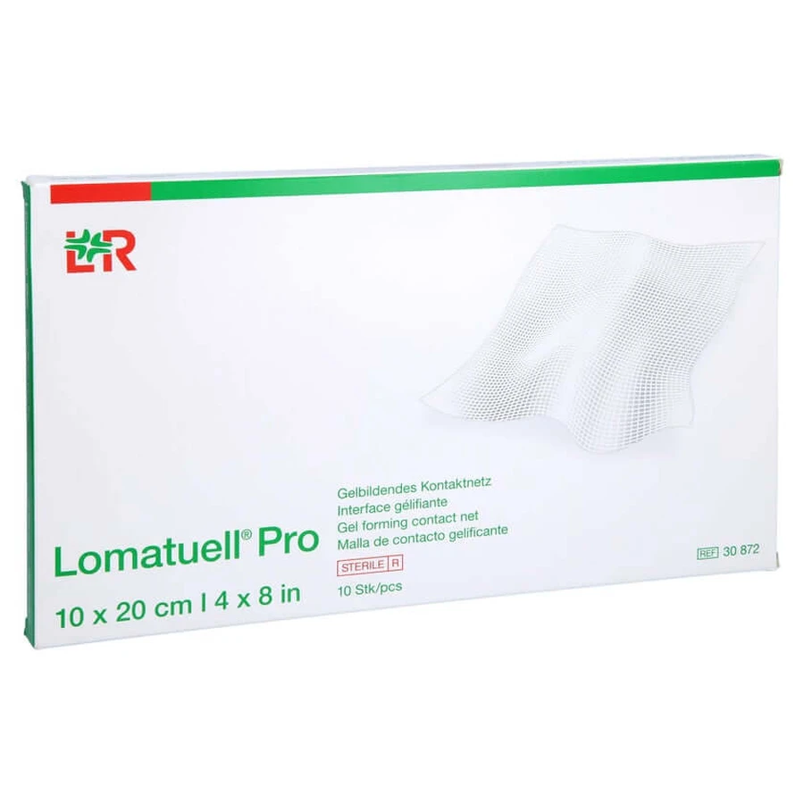 Lomatuell Pro 10x20 cm sterile 10 pcs.