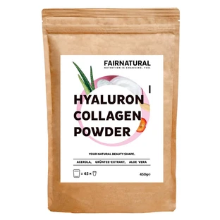 Fairnatural Collageen Hyaluron+vitamine C poeder 450 g