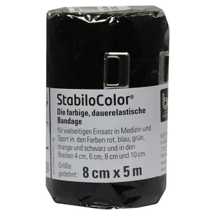 BORT Vendaje Stabilocolor 8 cm negro 1 ud.