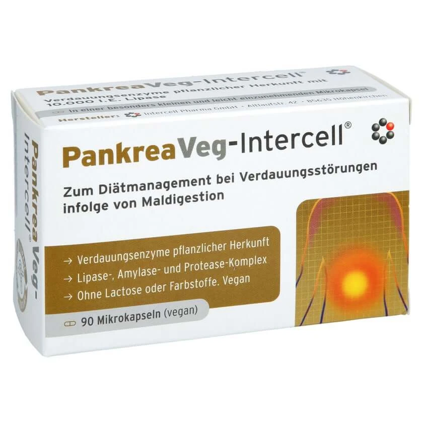Pancreaveg-intercell hard capsules 90 St