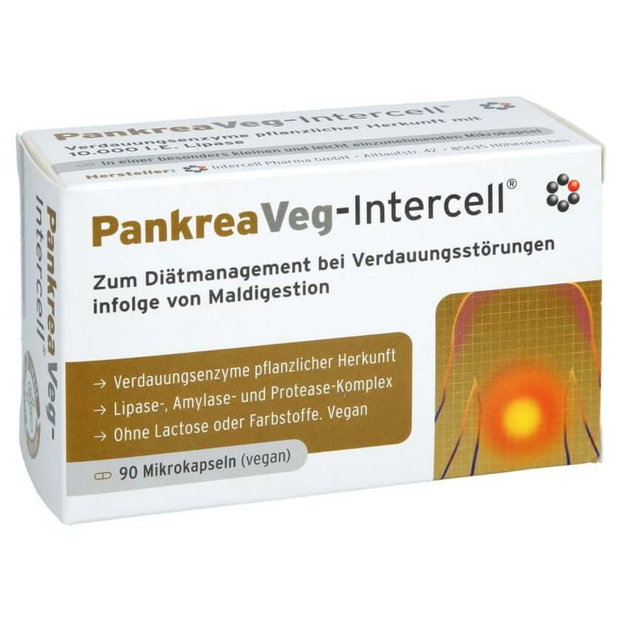Pancreaveg-intercell hard capsules 90 St