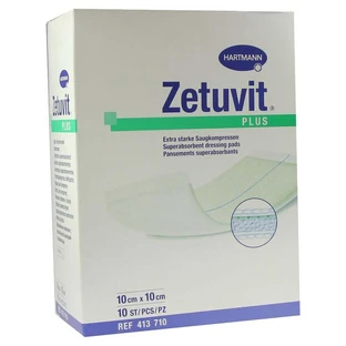 Zetuvit Plus sterile 10 x 10 cm 10 pcs.