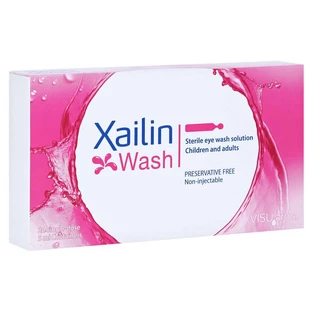 Xailin Wash eye wash solution in single doses 20X5 ml