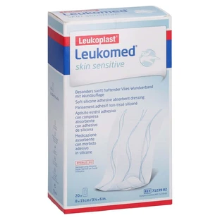Leukomed piel Sensible estéril 8x15 cm 20 uds.