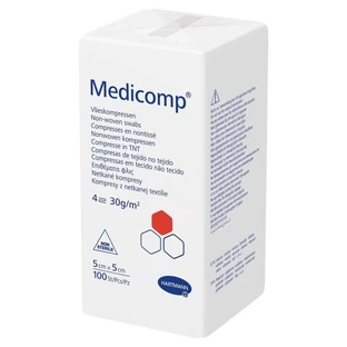 Medicomp niet-steriel 5x5 cm 100 st.
