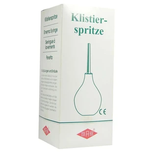 Klysma-spuit maat 8 peervormig met canule 340 g 1 st