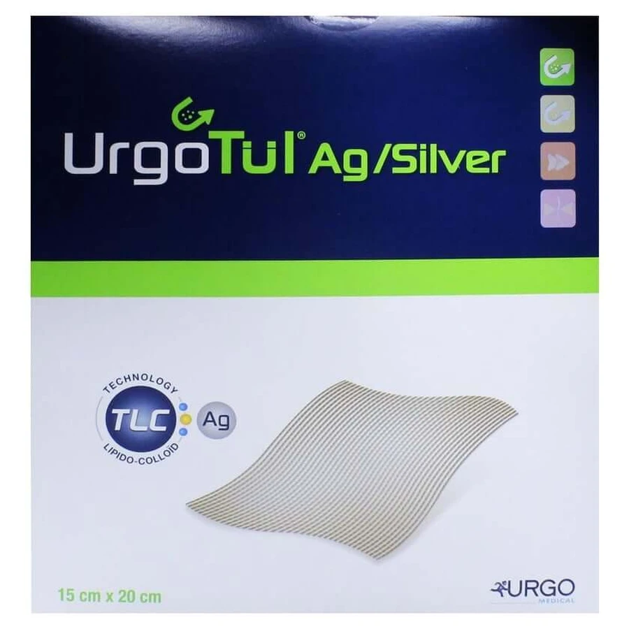 Urgotül Silver 15x20 cm wound gauze 5 pcs.