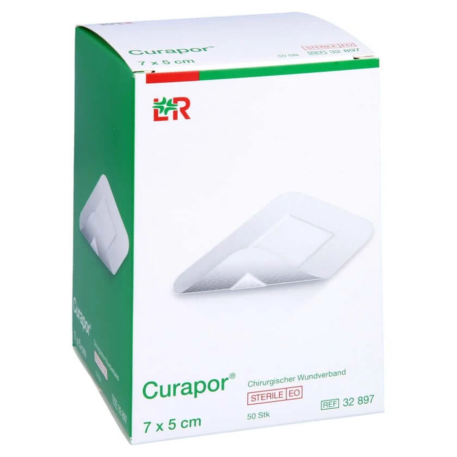 Curapor Apósito Estéril Quirúrgico 5 50 unid.