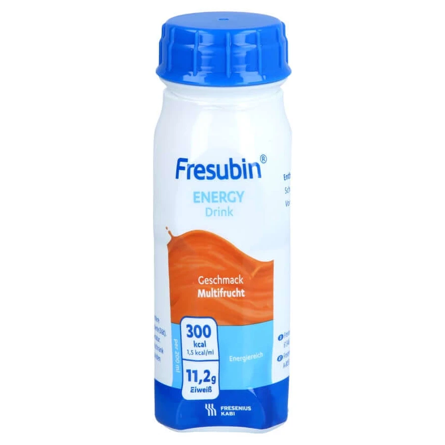 Fresubin Energy Drink Multifruit Bottle 4X200 ml