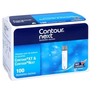 Tiras reactivas Contour Next 100 unidades