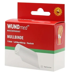 Venda de gasa 6 cmx4 m 1 ud.
