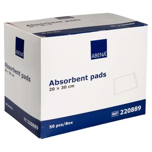 Absorberende kompressen niet-steriel 20x30 cm 400 g/m 50 st.
