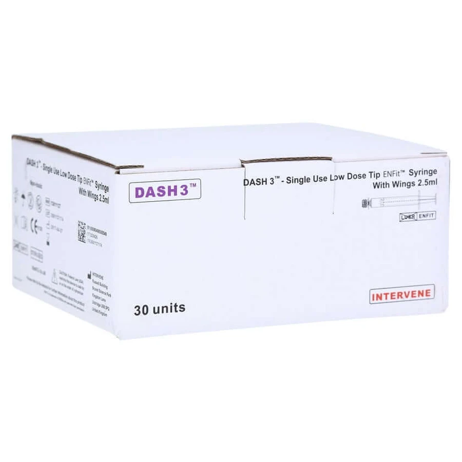 ENFIT syringe 2.5 ml 30 pcs