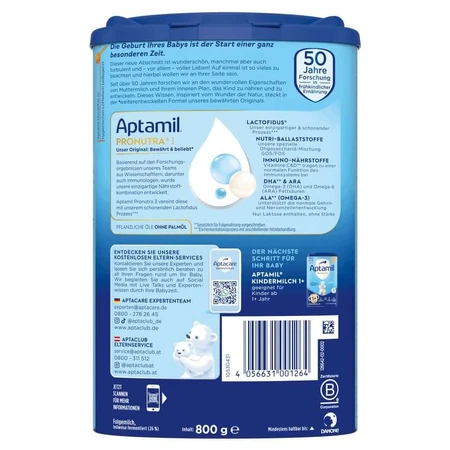 Aptamil Pronutra 3, opvolgmelk vanaf 10 maanden 800 g
