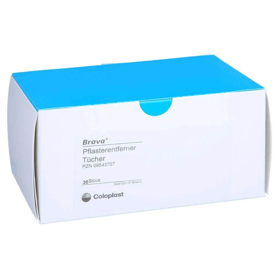 Brava plaster remover wipes 30 pcs