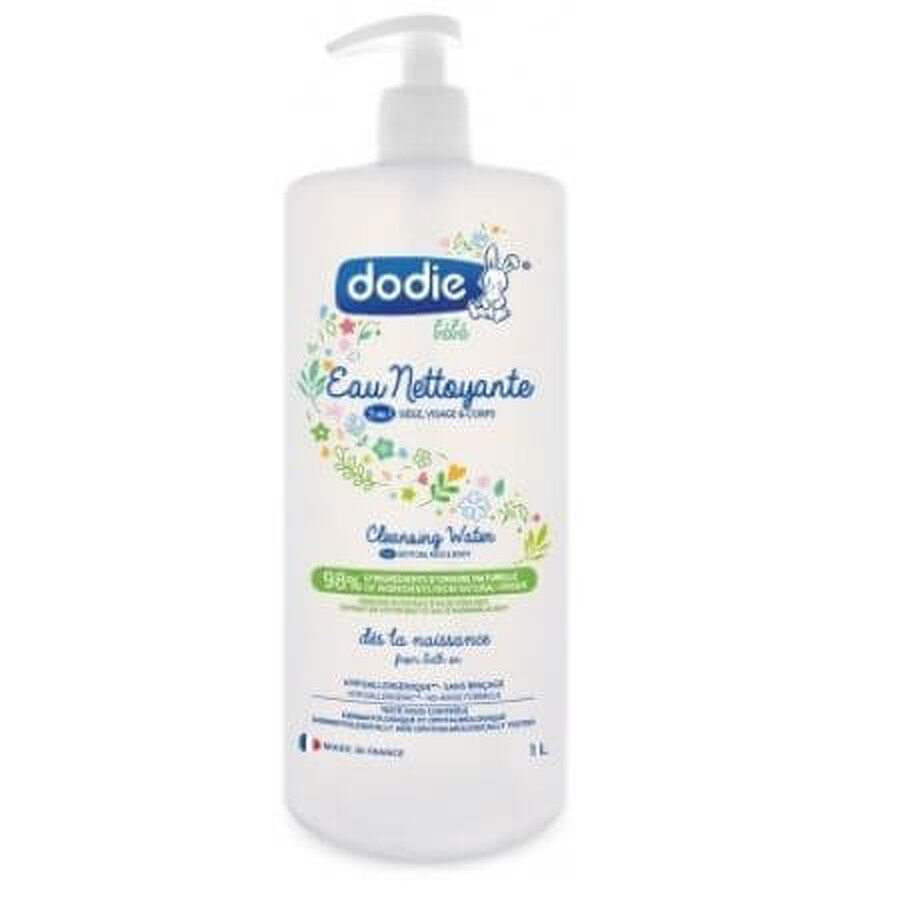 Comprar Agua limpiadora 3 en 1 para cara, cuerpo y axilas, 1000 ml, Dodie Agua limpiadora 3 en 1 para cara, cuerpo y axilas, 1000 ml, Dodie