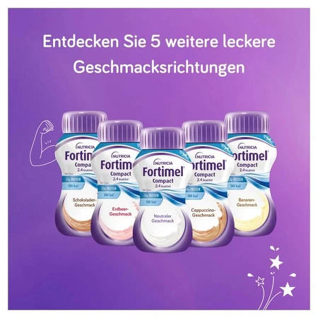 Fortimel Compact 2.4 Vanillegeschmack 8X4X125 ml