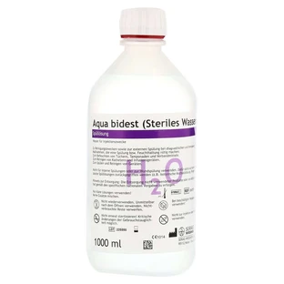 AQUA Bidest Spüllösung 1X1000 ml