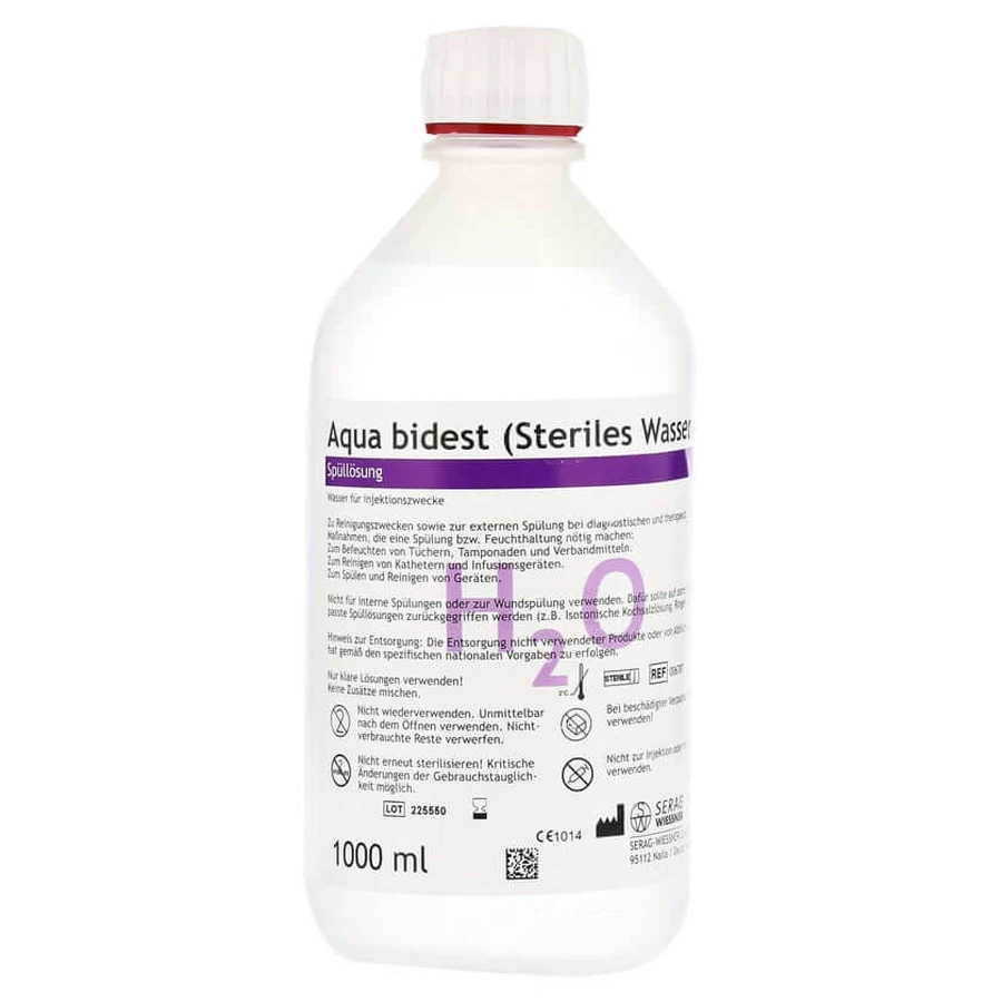 AQUA Bidest Spüllösung 1X1000 ml