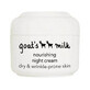 Moisturizing night cream with goat milk, 50 ml, Ziaja