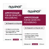 nuvinol appetite suppressant capsules double pack 2X42 pcs